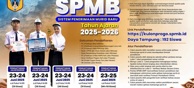 PENGUMUMAN SPMB 2025