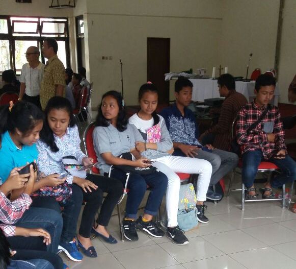 Siswa Katolik Essawa Ikuti Rekoleksi Pelajar Katolik se-DIY