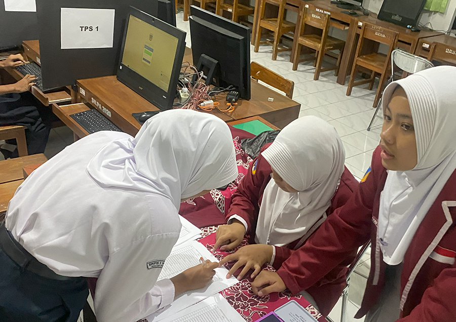 Pemilihan Ketua OSIS SMP NEGERI 1 WATES  PERIODE 2023/2024