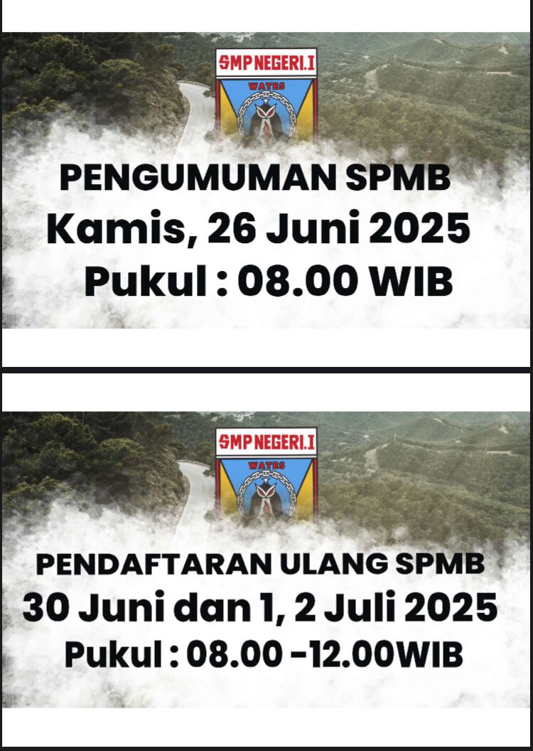 Jadwal Pengumuman SPMB & Daftar Ulang
